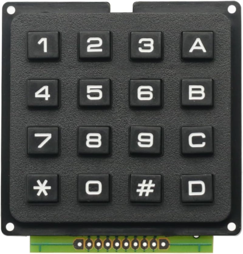 GODIYMODULES 2PCS 4 x 4 Matrix Array 16 Keys 4 * 4 Switch Keypad Matrix Keyboard Module for Arduino keypad - Image 4